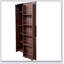 Armoire de cuisine autoportante avec de grandes tablettes et supports latéraux, parfaite pour le rangement organisé dans la cuisine, le salon et la salle à manger