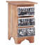 Bedside Cabinet 30x30x51 cm Solid Mahogany Wood
