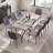 55-70in Rectangle Extendable Dining Table Set-259486295-259486298