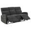 Canapé inclinable manuel Camecia Gris anthracite-1758352140