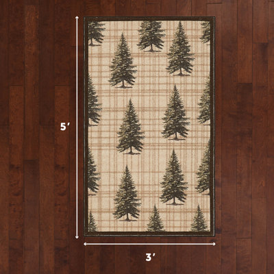 Eddie Bauer Printed Washable Rugs