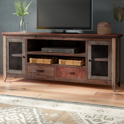Meuble télé en bois massif Lupita