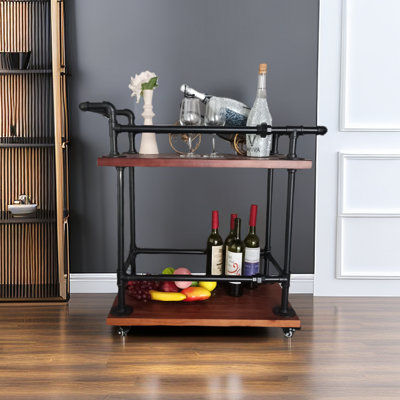 Jhonnell Metal Bar Cart