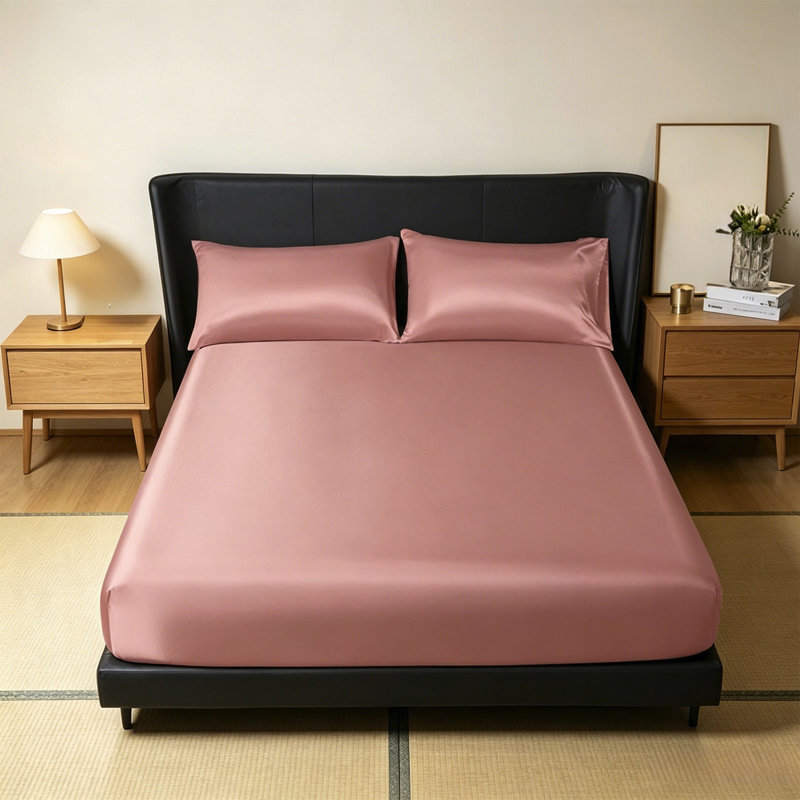 Drap-housse pour lit double 79,92x77,95 po, Pink