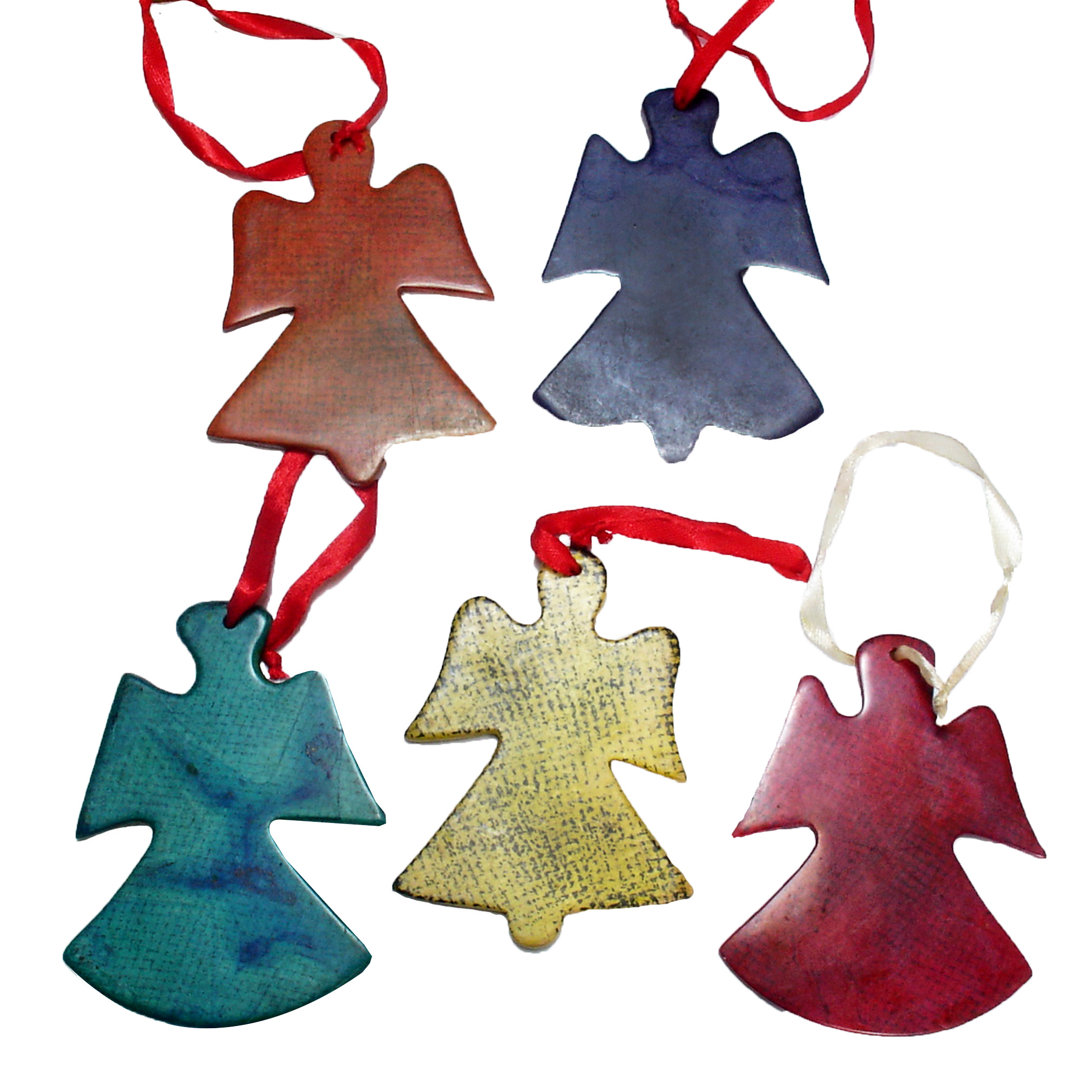 4'' Handmade Stone Animals Hanging Figurine Ornament The Holiday Aisle®