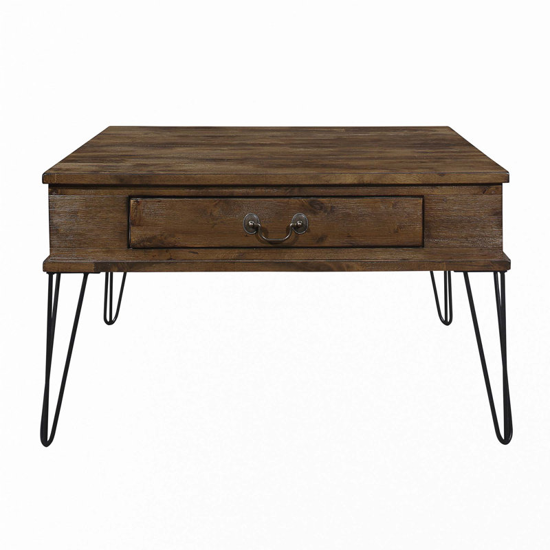 Table de cocktail carrée classique 1pc