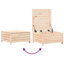 8 Piece Garden Sofa Set Solid Wood Pine