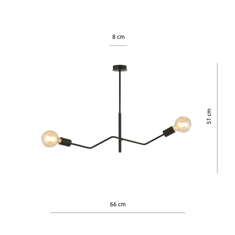 1 - Light Sputnik Chandelier