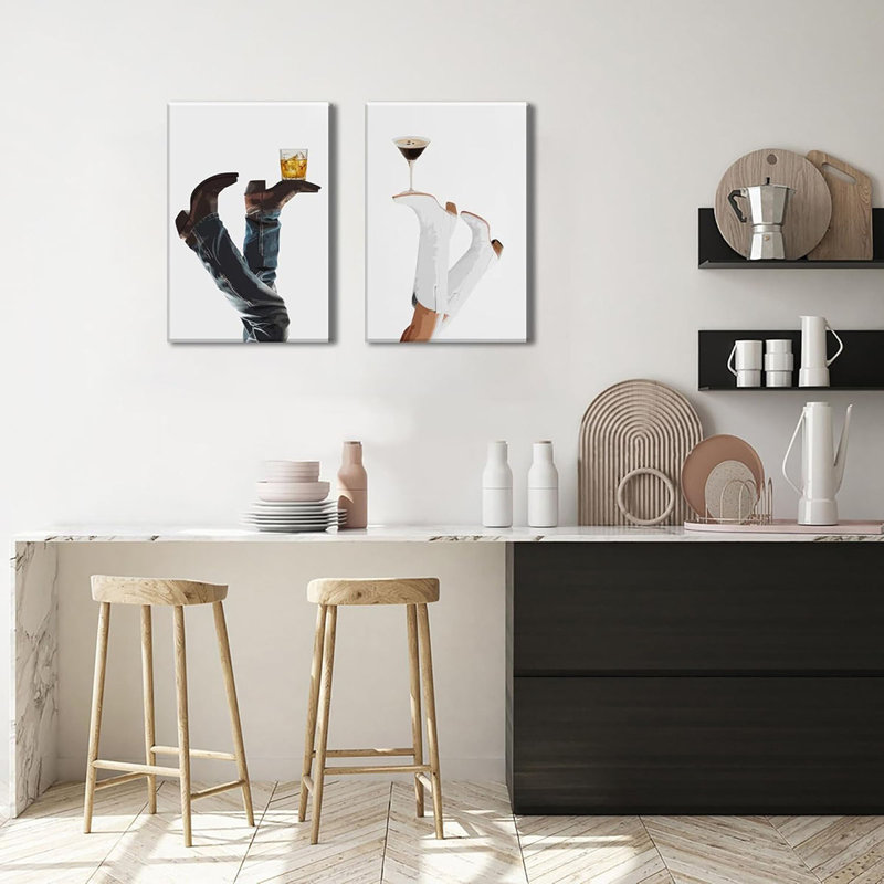 2 Piece Wrapped Canvas Print