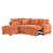 Chenille orange sélectionné