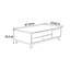 Table basse moderne en bois minimaliste-641377297