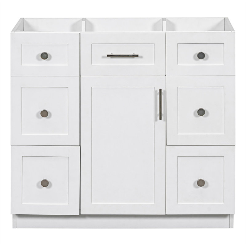 35.40'' Single Bathroom Vanity Base Only