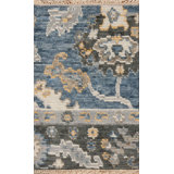 Cascade Hand Knotted Wool Area Rug