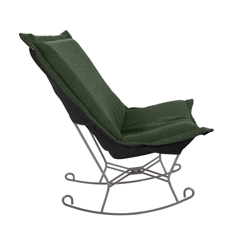 Fauteuil à bascule Scroll Puff - Barbet Forest, Forêt