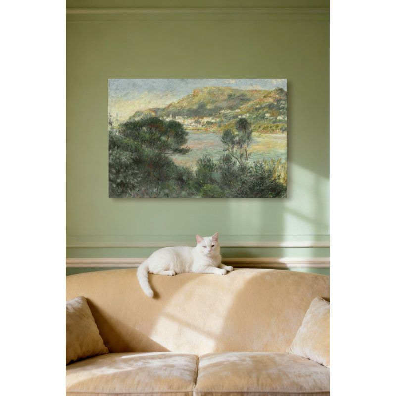 «View of Monte Carlo from Cap Martin», reproduction sur toile tendue, H 30 po x l 45 po