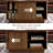 Lift Top Coffee Table, 31" Square Center Table With Sliding Door, Space-saving Fluted Coffee Desk With Hidden Storage Compartment And Shelf, For Living Room, Home Office-1139581658