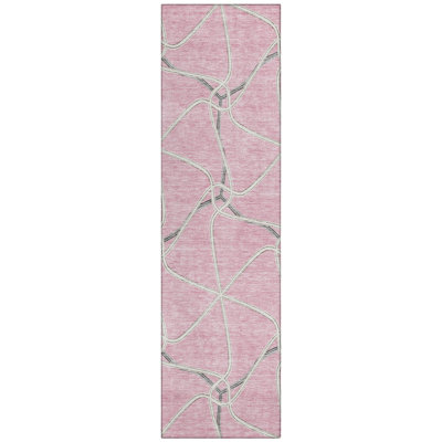  Aleg Area Rug with Non-Slip Backing