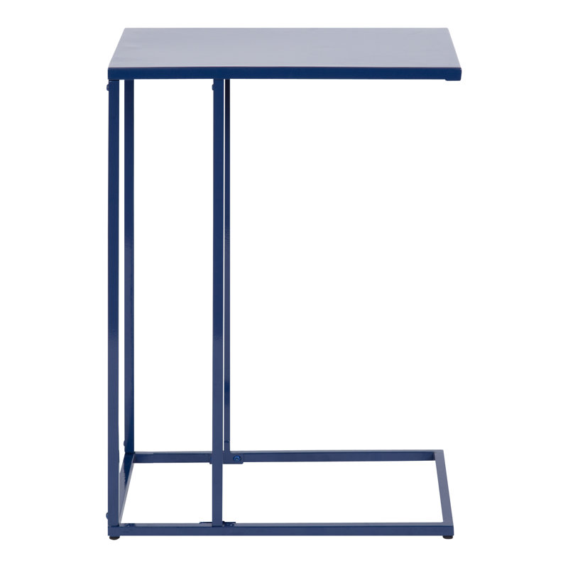 Table de bout en C 27 po Amneet, Bleu marine