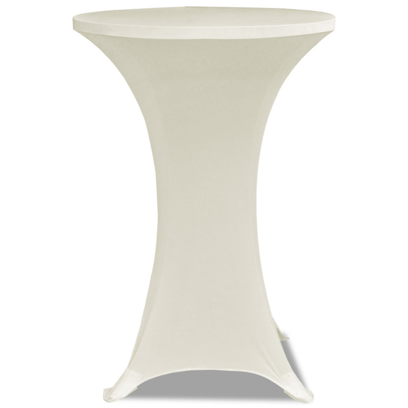 Table Cloth Set, 70cm diameter, Cream