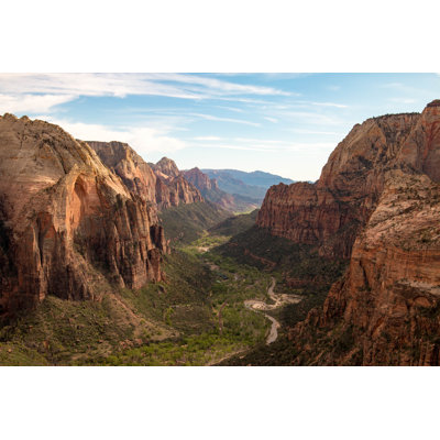 Zion National Park by Evenfh - Wrapped Canvas Print