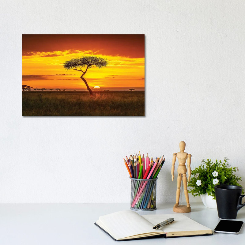 Primordial Africa by Jeffrey C. Sink - Wrapped Canvas Print, 20.32 cm H x 30.48 cm W
