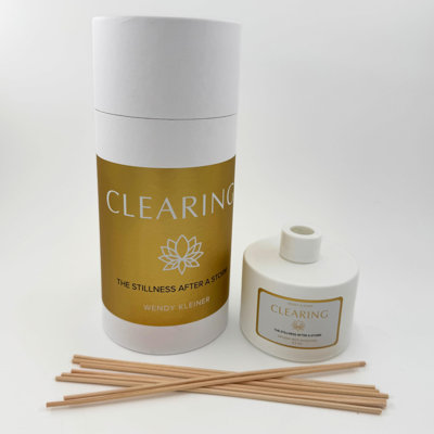 Diffuseur d'intention de dégagement | Purifiez votre énergie et rafraîchissez votre espace | Diffuseur à roseaux pour le bien-être affectif | Parfum de maison «Gift-Ready» par 