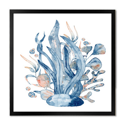 " Underwater Floral Bouquet With Seaweed "