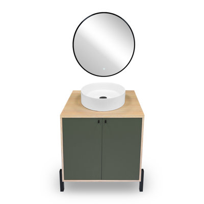 Azelle 169.2mm Bathroom Vanity with Basin