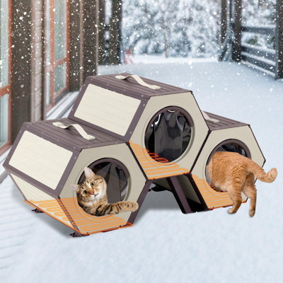 Heated Eton Expandable Cat Cage
