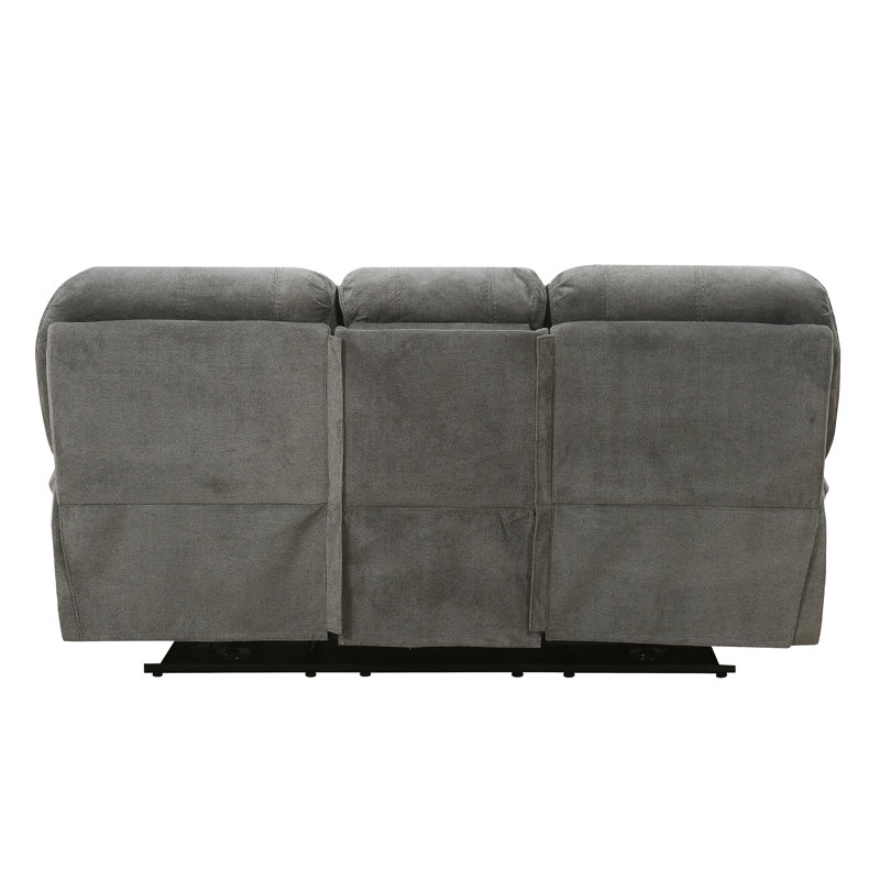 Coomer 3 Seater Electric Reclining Sofa, Dark Grey, Power - Push Button