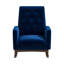 Chaise berçante en bois massif Demetrius-499498599