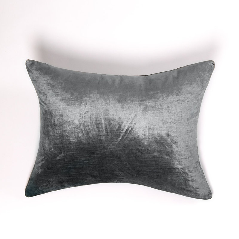 Mecia Cotton Blend Sham - Standard, Standard, Steel Blue