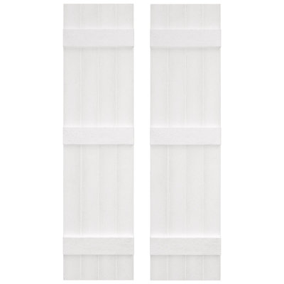 Builders Edge, volets sur mesure TailorMade jointés, volets Board-n-Batten, avec volets à volets