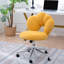 Chaise de bureau pivotante à 360 ° en tissu réglable en hauteur, cinq pour un mouvement fluide, coussin éponge haute densité, ergonomique, capacité de charge de 220 lb