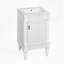 Meuble-lavabo moderne de 18 pouces avec lavabo-901092786