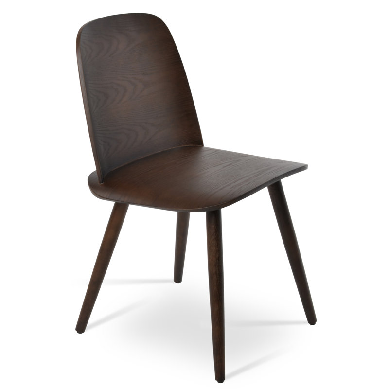 Janelle Dining Chair, Walnut