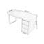 Bureaux rectangulaires en bois massif brun noisette-1889646750-1889646748