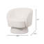 Fauteuil d'appoint pivotant Taccarra-1507418945