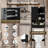 Cozy Design Over The Toilet Storage with Doors And Open Shelves-103237401-135574065