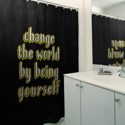 Shower Curtain with Liner Included