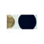 Gold And Indigo Orb Print-26949811-26949809
