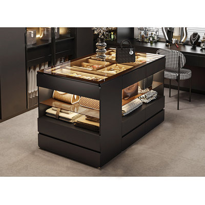 Jewelry Display Cabinet Drawer Storage Cabinet