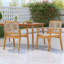Chaise de salle à manger d'extérieur (ensemble de 2)-697341313