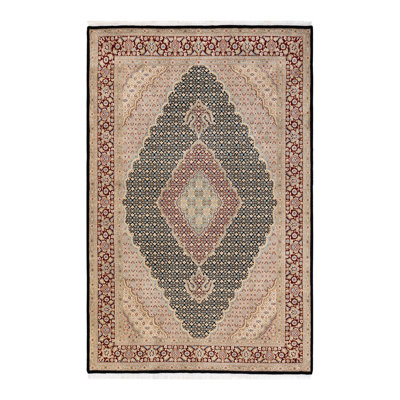 Classic One-of-a-Kind 6' 0" X 9' 4" Hand Knotted Area Rug