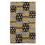 Flatweave Wool Ikat Area Rug in Multi