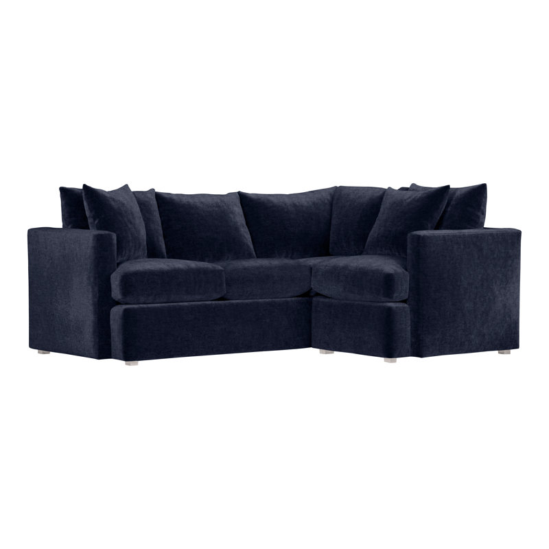 American Bungalow 2-Piece Sectional, Nadia Eclipse, Dove Gray