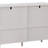 43.31"6-Drawers Rattan Natural Rattan 6-Drawer Dresser,Wooden Design Storage Cabinet Rattan Drawer(White)