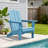 Clitheroe Foldable HDPE Adirondack Chair-2049837478