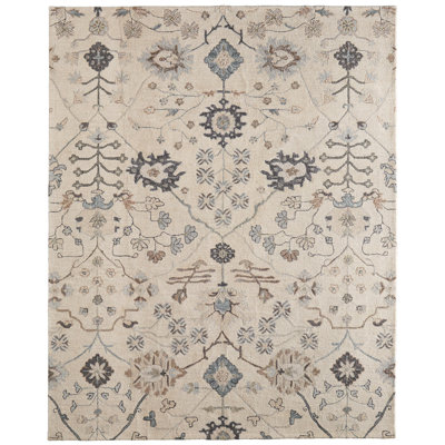 Tapis ivoire et floral transitionnel Springfield