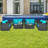 8 - Person Patio Conversation Set-419812171